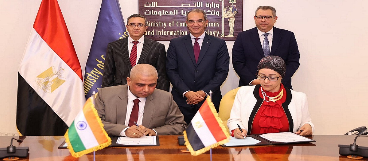 Egypt, India ink MoU in digital capacity building